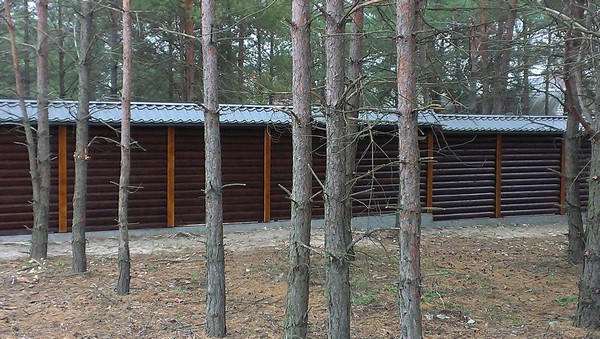 купить забор из оцилидрованного бруса