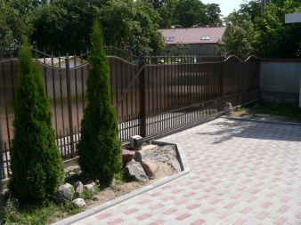 Заборы из поликарбоната