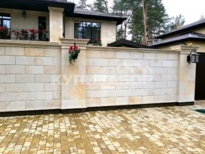 Комбинированные заборы в Киеве
