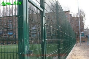 Секционное ограждение из 3D панелей