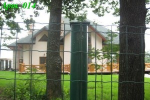 Секционное ограждение из 3D панелей