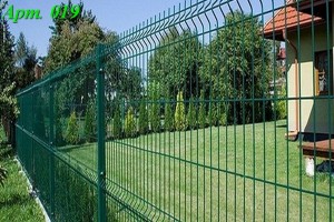 Секционное ограждение из 3D панелей
