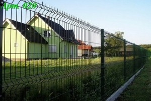 Секционное ограждение из 3D панелей