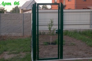 Секционное ограждение из 3D панелей