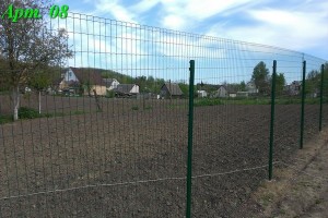 Секционное ограждение из 3D панелей