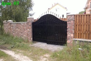 Комбинированный элитный забор