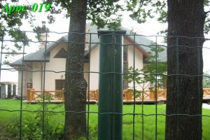 Забор из сварной сетки